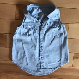Baby Gap Girl cotton sleeveless top